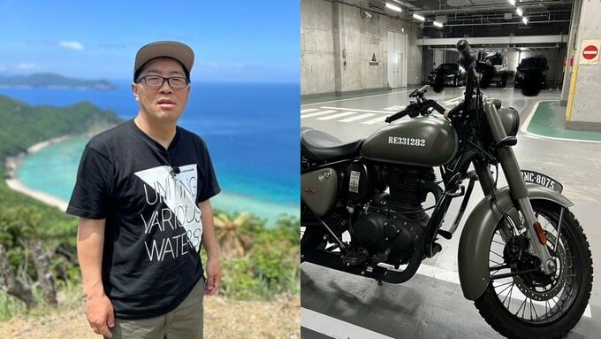 【 鈴木拓 】放送局に愛車バイク “ロイヤルエンフィールドクラシック350” を駐車「緊張しちゃう」　収録の “ドキドキ” が「走馬灯のように」|TBS NEWS DIG