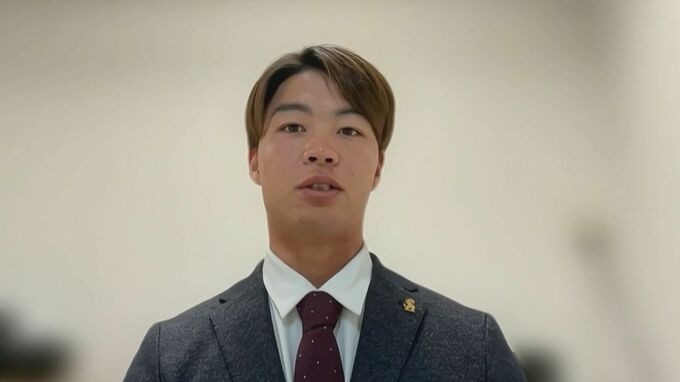 【ソフトバンク】「悔しすぎるシーズンでした」4年目の牧原巧汰選手は推定550万円で契約更改　来季こそ1軍初出場へ|TBS NEWS DIG