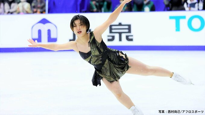 坂本花織が2連覇へ今季世界最高でSP首位！ファイナル女王の三原が2位【全日本フィギュア】|TBS NEWS DIG