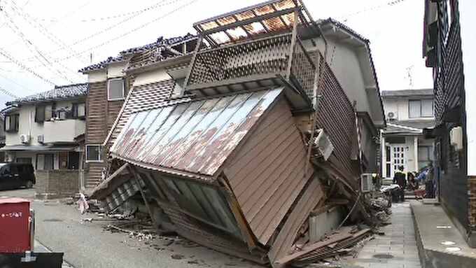 元日の地震で倒壊免れるも3日の震度5強の地震で6棟が倒壊 被災地では不安募る　|　石川県のニュース｜MRO北陸放送