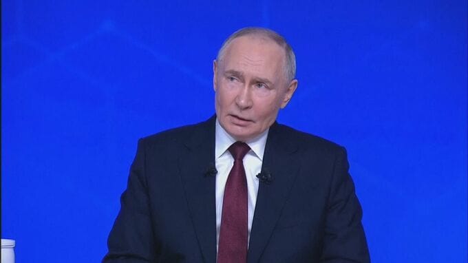 プーチン大統領 和平交渉めぐり「ボールはウクライナ側に」 8月の米ロ首脳会談前に“妥協”求められたこと明かす 年末恒例大記者会見