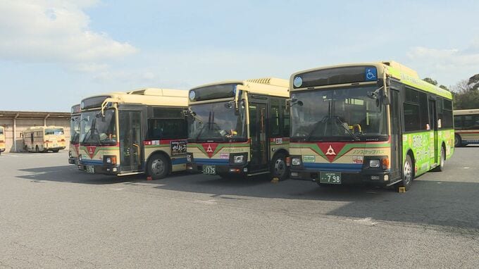 宇部市交通局のバス運転士　路線バスで速度50キロ超過、私物のスマホ20回以上操作など　２人を停職の懲戒処分|TBS NEWS DIG