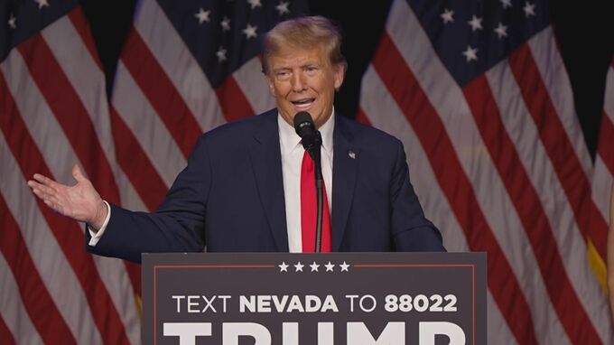 共和党の候補者選びでトランプ前大統領が3連勝　ネバダ州党員集会