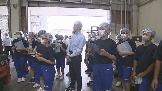 「みんなが笑顔になれるコメを作りたい」中学生が精米工場見学　地元企業に関心を…県が企画　福島　|　福島のニュース│TUF