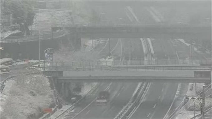 東名など　大雪による通行止め　中部横断道で拡大　中日本高速　【5日13時30分現在】|TBS NEWS DIG