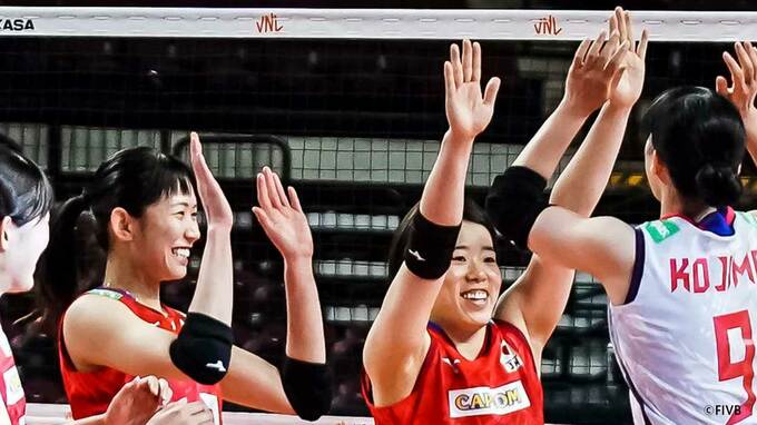 4連勝の眞鍋ジャパン、セッター宮下ら選出&宮部藍も帯同 ネーションズリーグ第2週14人のメンバー発表|TBS NEWS DIG