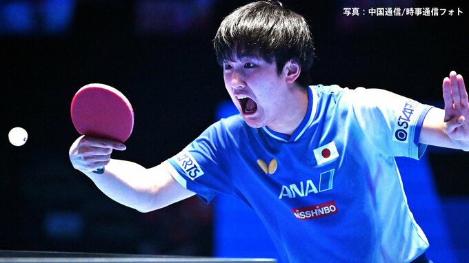 日本のエース・張本智和、準々決勝敗退　第1ゲーム先取も逆転負け 4ゲームを連取される【卓球W杯男子】|TBS NEWS DIG