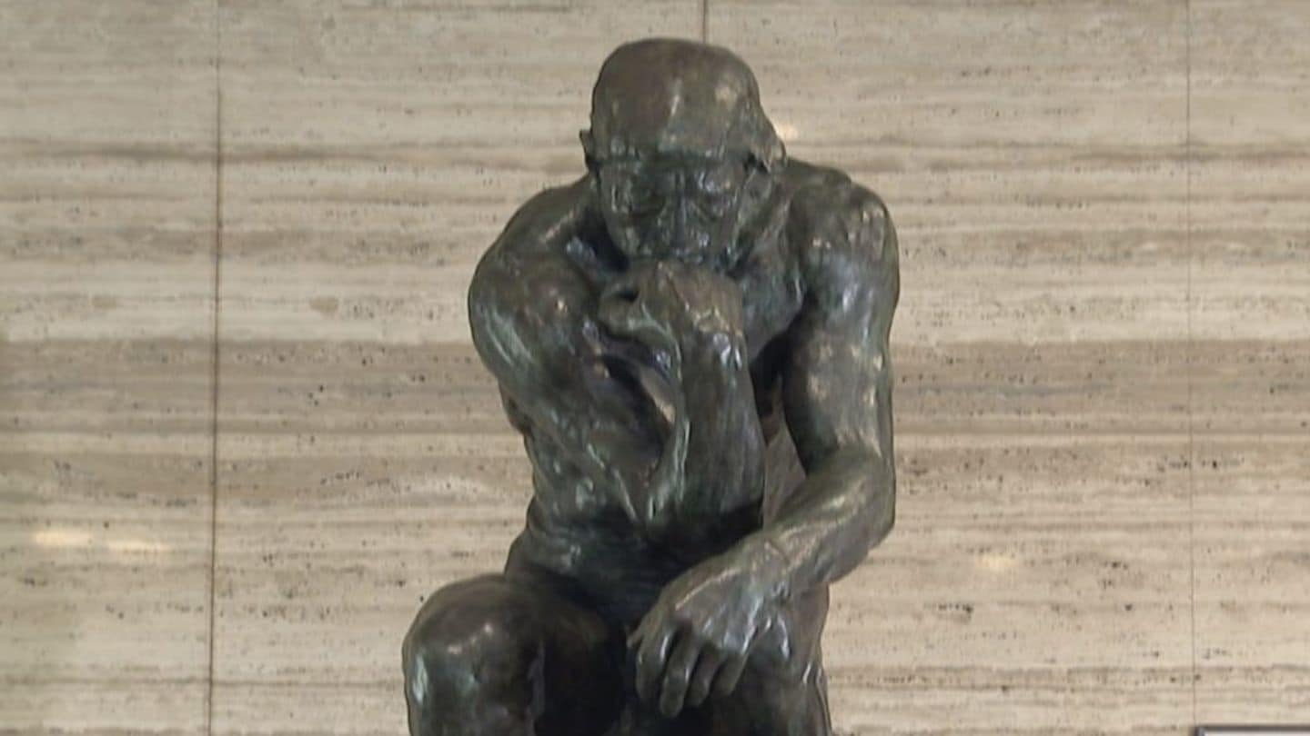 きっかけは震災後の“交流”「考える人」の彫刻 名古屋から陸前高田の