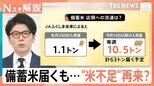 スーパーのコメ 17週連続値上がり、“米不足”再来か 備蓄米届くも…今後の見通しは?【Nスタ解説】|TBS NEWS DIG