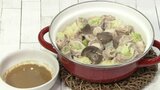 豚バラと長いモノには巻かれろ!お肉巻き巻きのワイルドレシピ「肉巻き鍋」【わっちtheキッチン】 | 青森のニュース│ATV NEWS│青森テレビ
