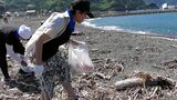 きれいな海を未来に 海水浴シーズン前に飲食店グループと高校生が清掃活動=静岡・伊豆市 | 静岡のニュース | SBSNEWS | 静岡放送
