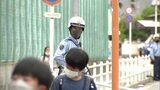 スピード違反に目を光らせる警察官 子供の通学を見守り~福岡県79か所で一斉実施 | 福岡のニュース|RKB NEWS|RKB毎日放送
