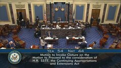 アメリカの“政府閉鎖”週明け以降も継続へ　予算案めぐる動議を否決　市民生活への影響拡大に懸念| TBS CROSS DIG with Bloomberg