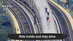 米・ニューヨーク　危険行為“地下鉄サーフィン”で200人以上保護　SNSで流行し死者も| TBS CROSS DIG with Bloomberg