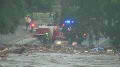 米テキサス州の大規模洪水　死者が82人に　キャンプ参加の少女10人らの行方が依然不明　洪水に襲われた男性は| TBS CROSS DIG with Bloomberg