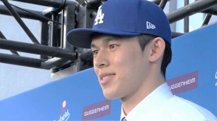 佐々木朗希 ドジャース入団会見「ベッツ選手にアイスを食べに行こうっ