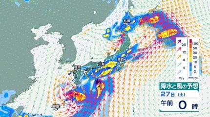 台風情報】台風7号、台風8号…日本列島にダブル接近へ 27日に東日本上陸