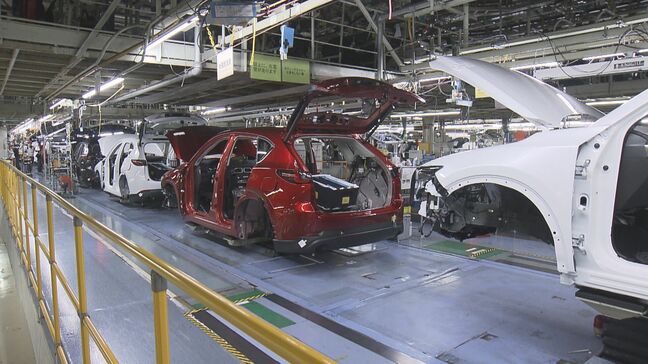 マツダ アメリカの“トランプ関税”のなか8月の国内生産が増加|TBS NEWS DIG
