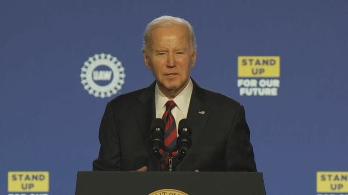 米大統領選　バイデン大統領に“援軍”　大きな影響力持つUAW（全米自動車労働組合）が支持表明
