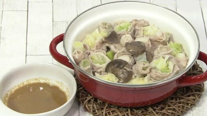 豚バラと長いモノには巻かれろ！お肉巻き巻きのワイルドレシピ「肉巻き鍋」【わっちtheキッチン】　|　青森のニュース│ATV NEWS│青森テレビ