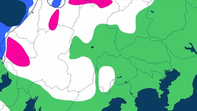 【大雪情報】21日夜遅く～22日にかけてと25日頃　大雪となる所がある見込み　神奈川県でも積雪となる所が　【大雪と雨のシミュレーション】　|　山梨のニュース | ＵＴＹテレビ山梨