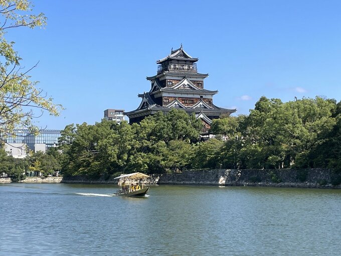 水面から歴史を感じる特別な体験　広島城のお堀を巡る遊覧船　 10月25日から運航へ|TBS NEWS DIG