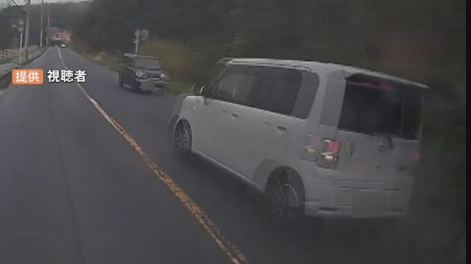 「おぉもうぶつかる！」片側一車線あわや正面衝突　初心者マークの車が「逆走」「あおり」繰り返す　|　BSSニュース | BSS山陰放送