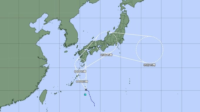 【台風情報】あすには台風15号に発達→日本列島直撃の可能性も..."台風のたまご" の今後は　沖縄・九州・中国・四国・中部・関東・東北に影響の可能性　最大瞬間風速は？ このあとの勢力と進路を詳しく　気象庁　　|　山形のニュース│TUYテレビユー山形