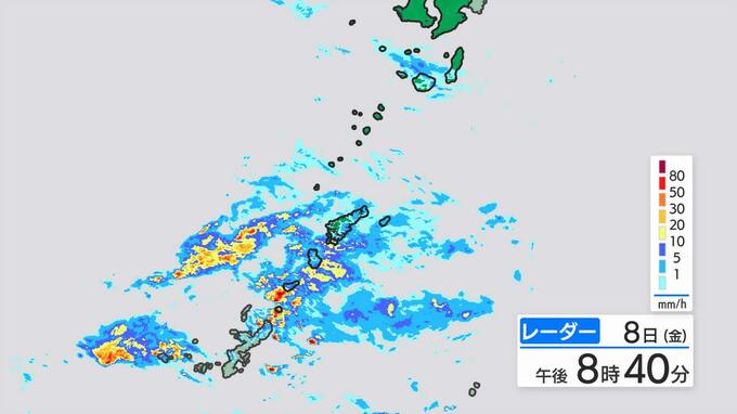 与論町で時間雨量139ミリ　総雨量も平年ひとつきの3倍近く　土砂災害に厳重警戒　鹿児島|TBS NEWS DIG