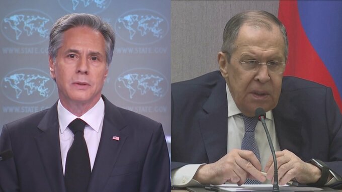 米ロ外相が電話会談、ブリンケン国務長官 ロシアが拘束のアメリカ人記者らの即時釈放求める|TBS NEWS DIG