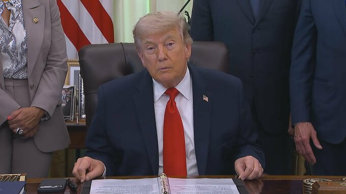 トランプ大統領「14日に署名される予定だ」　イランとの戦闘終結に向けた覚書の合意　プロセスが進まない場合の攻撃再開も示唆|TBS NEWS DIG