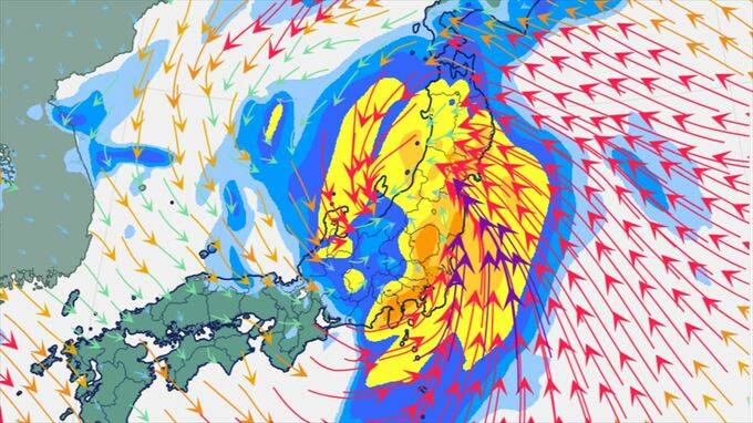 【大雨情報】南西諸島は31日、西日本~北日本は11月1日にかけ大気が非常に不安定 東日本と北日本では11月1日にかけ雷を伴った非常に激しい雨や激しい雨が降り大雨となる所が 【雨と風のシミュレーション】 | 山梨のニュース | UTYテレビ山梨