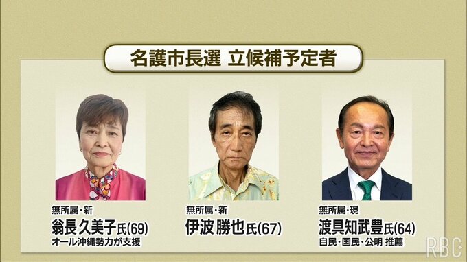 名護市長選立候補予定者座談会・前編 選挙戦の争点・重要政策は|TBS NEWS DIG