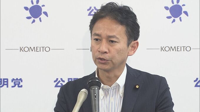 コメ対策めぐり公明党が緊急提言まとめる　小泉農水大臣に手渡し