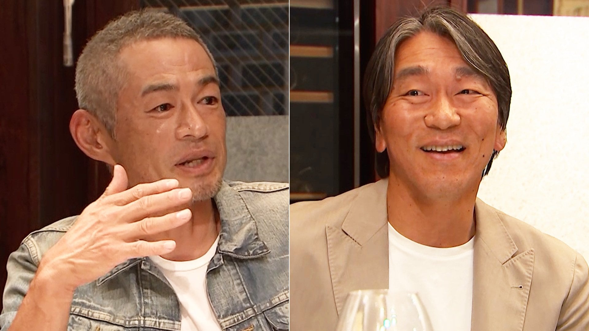 イチロー、松井秀喜との10年ぶり再会に「いぇーい！」 意図せず囁かれ