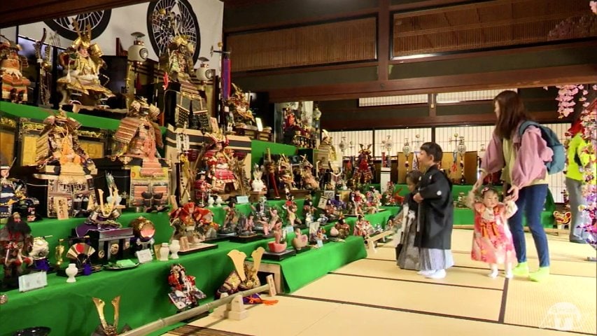 端午の節句」を前に『武者人形展』 江戸時代後期～昭和初期に制作の