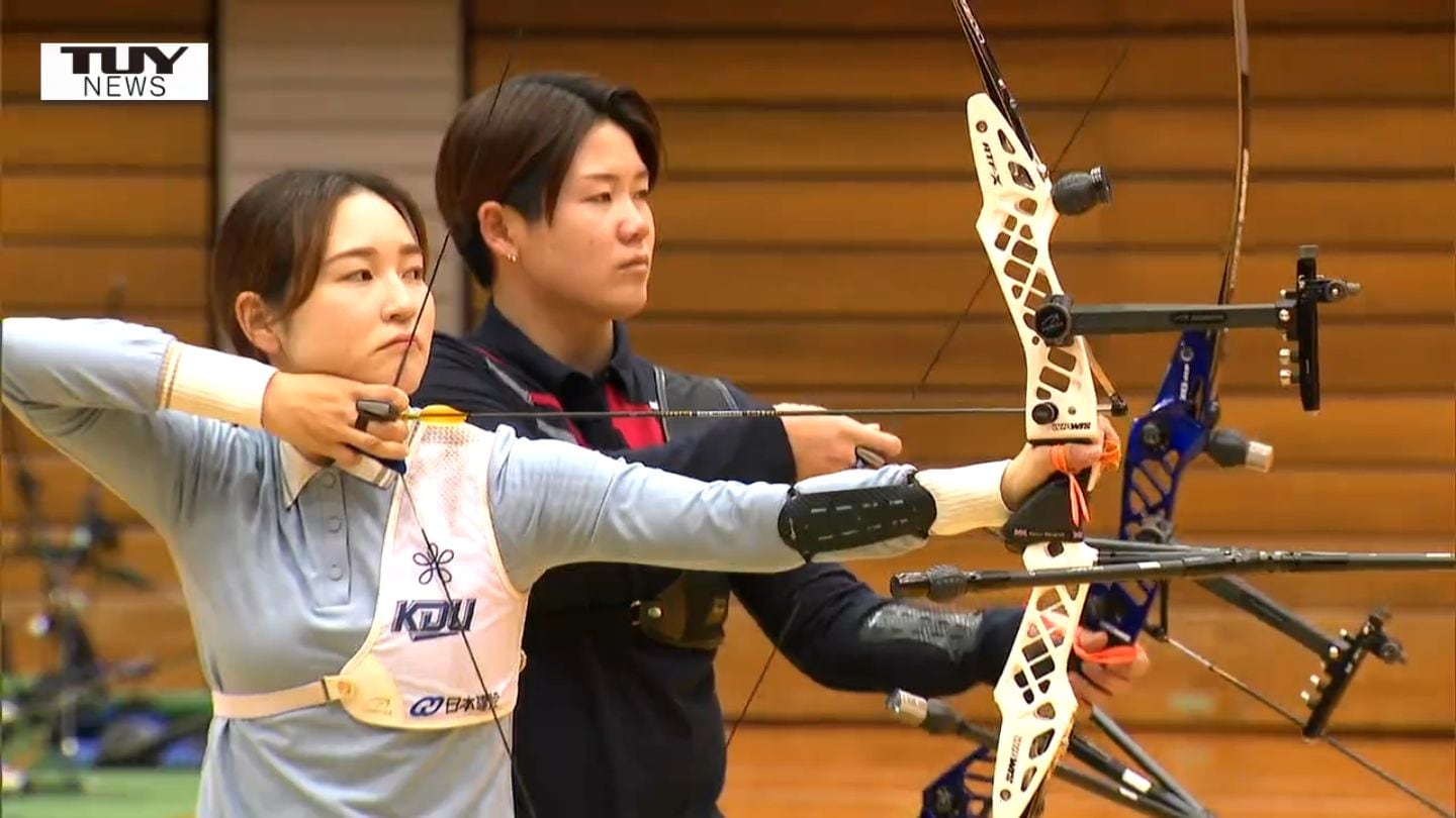 無駄な動きが全くなかった」アーチェリーのオリンピアンがやってきた