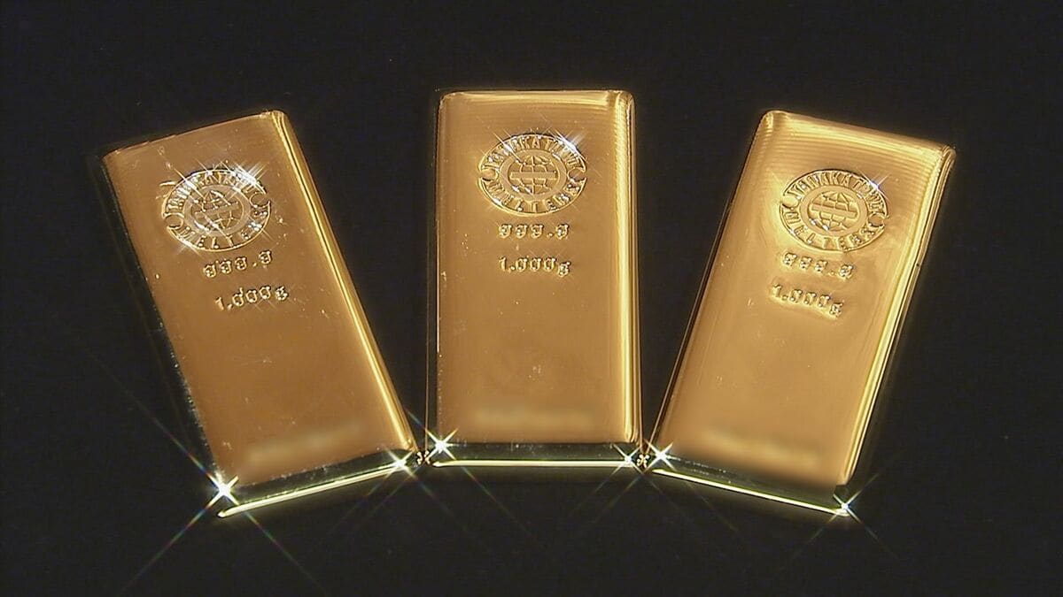 金価格が過去最高値 初の2万8000円超 わずか4か月で8000円以上上昇