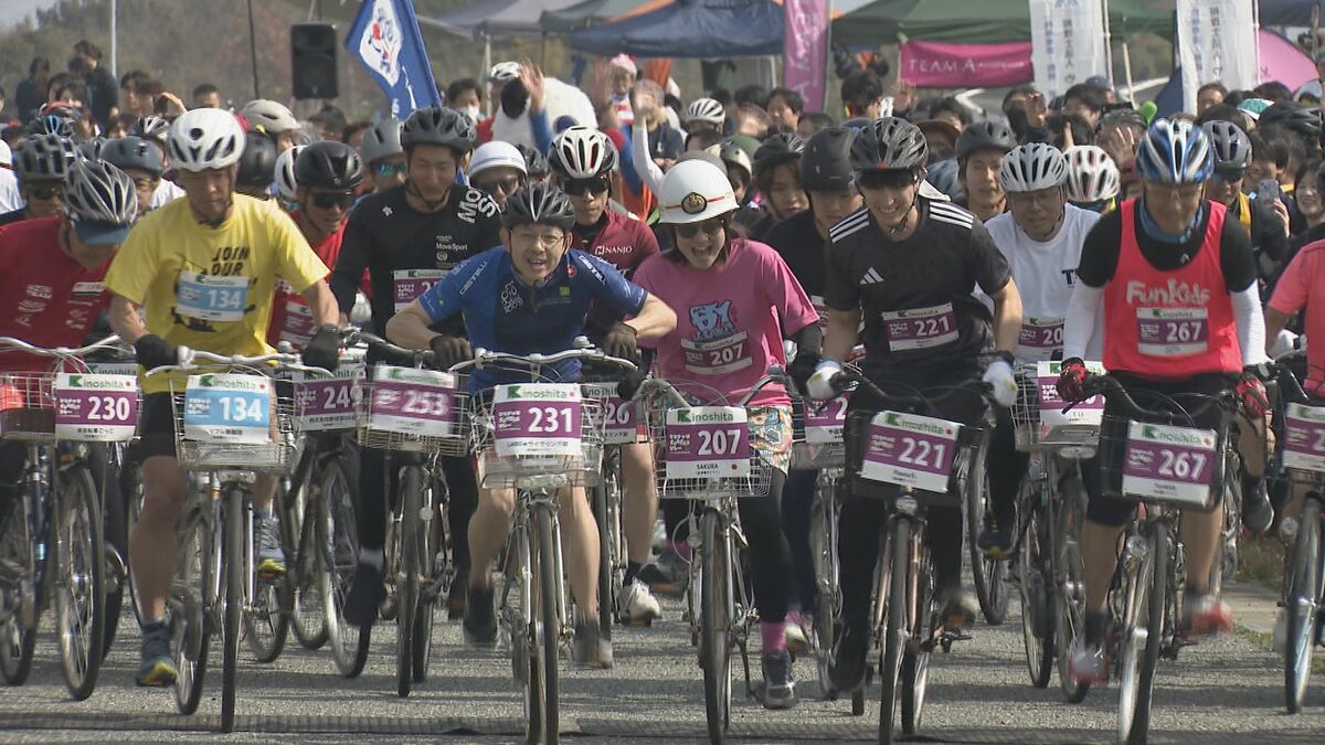 早い者勝ち！【山口県周南市久米】自転車(ママチャリ) ママチャリ113チームが駆ける！5時間リレー 山口きらら博記念公園で