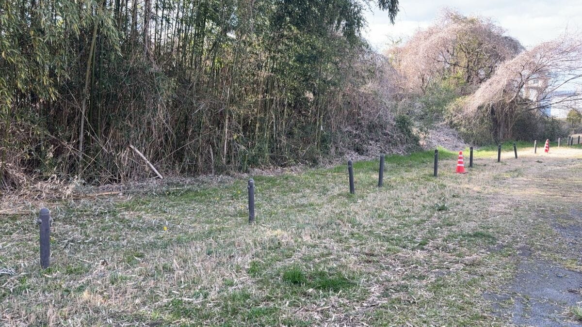 約120ｍ 36万円相当の車止め用チェーン 公園から盗まれる 工具のようなもので切断か 愛知･豊田市の御立公園