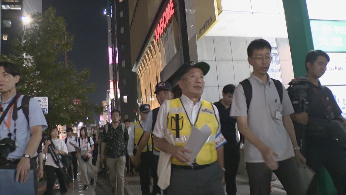 アジア大会まで1カ月を切り、名古屋最大の歓楽街“錦三”で浄化作戦　過去最大規模で客引きなどを取り締まり