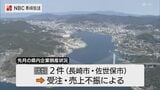 ２０２６年２月 長崎県内の企業倒産 ２件　理由はいずれも「受注・売上不振」|TBS NEWS DIG