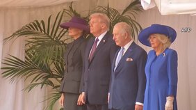 トランプ氏 2度目の国賓訪英 チャールズ国王主催の晩さん会出席 「へつらうのやめるべき」市民らの抗議デモ 最大5000人参加|TBS NEWS DIG