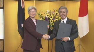 日本とオーストラリア 第三国での自国民退避で協力の覚書 韓国に続き2例目| TBS CROSS DIG with Bloomberg