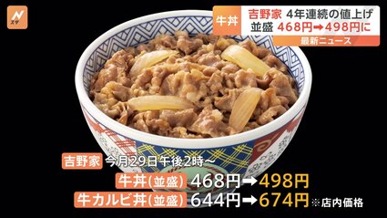 吉野家/のぼり/旗/牛丼/並盛り 吉野家/のぼり/旗/牛丼/並盛り 検証】肉の量はほぼ同じ！？ 吉野家の