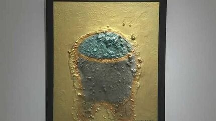 前衛的で大胆な作風の備前焼作家 藤原和さんの個展「土の柔らかさとか