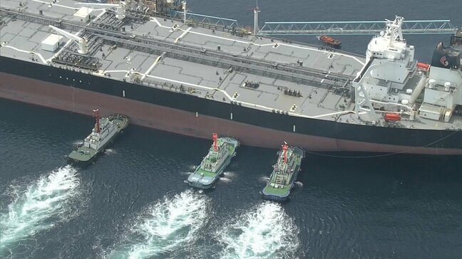 北九州市の白島国家石油備蓄基地から原油放出開始　ガソリンの流通や価格への影響は　おしぼりレンタル会社からも悲痛な声|TBS NEWS DIG