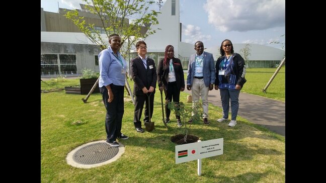 東神楽町がケニアと交流スタート「万博国際交流プログラム」で花を通じて“未来”を描く 8月には小学生が万博会場で藤本壮介さんと町づくりを語る|TBS NEWS DIG