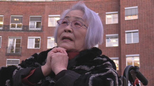 ノーベル平和賞「日本被団協」の代表理事　授賞式前日に会場前を初訪問　涙ながらに語った思いとは|TBS NEWS DIG