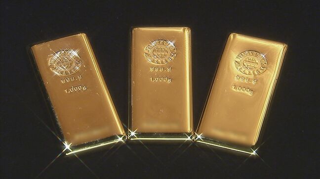 金価格が過去最高値 初の2万8000円超　わずか4か月で8000円以上上昇|TBS NEWS DIG